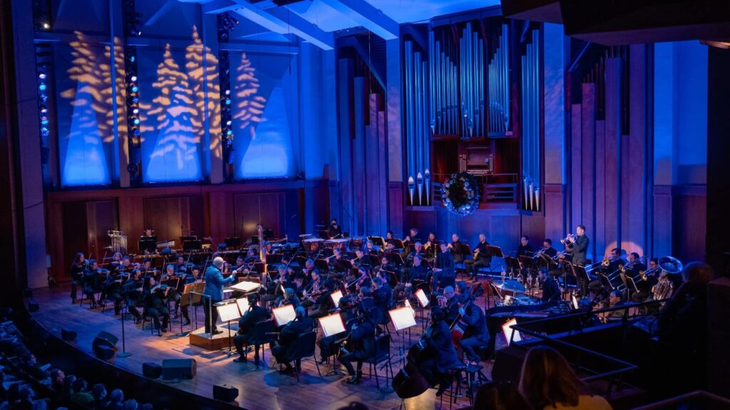 Benaroya Hall Seattle Symphony Christmas concert 2025