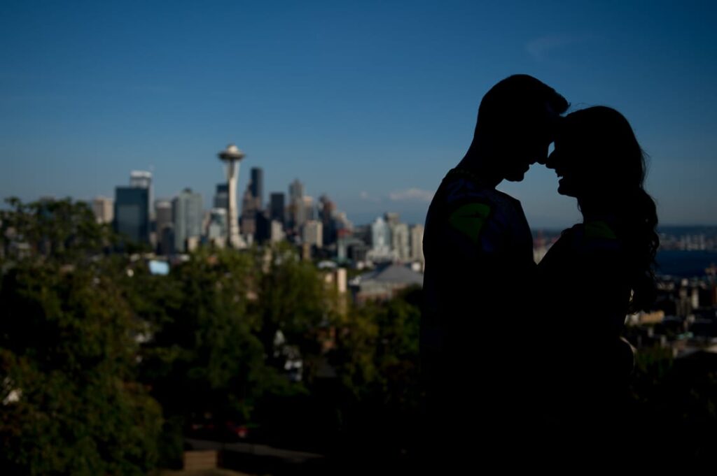 valentines day sunset seattle 2026 kerry park