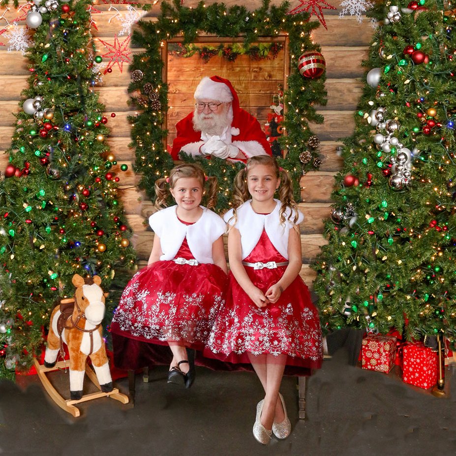 santa claus at swansons nursery live reindeer seattle