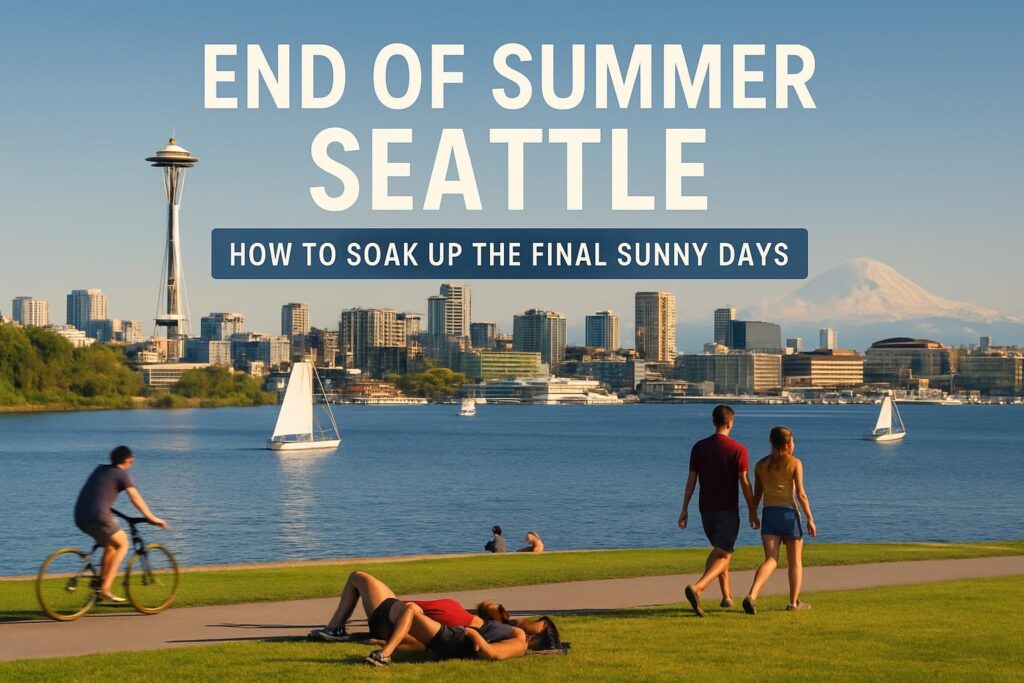 End of Summer Seattle: How to Soak Up the Final Sunny Days