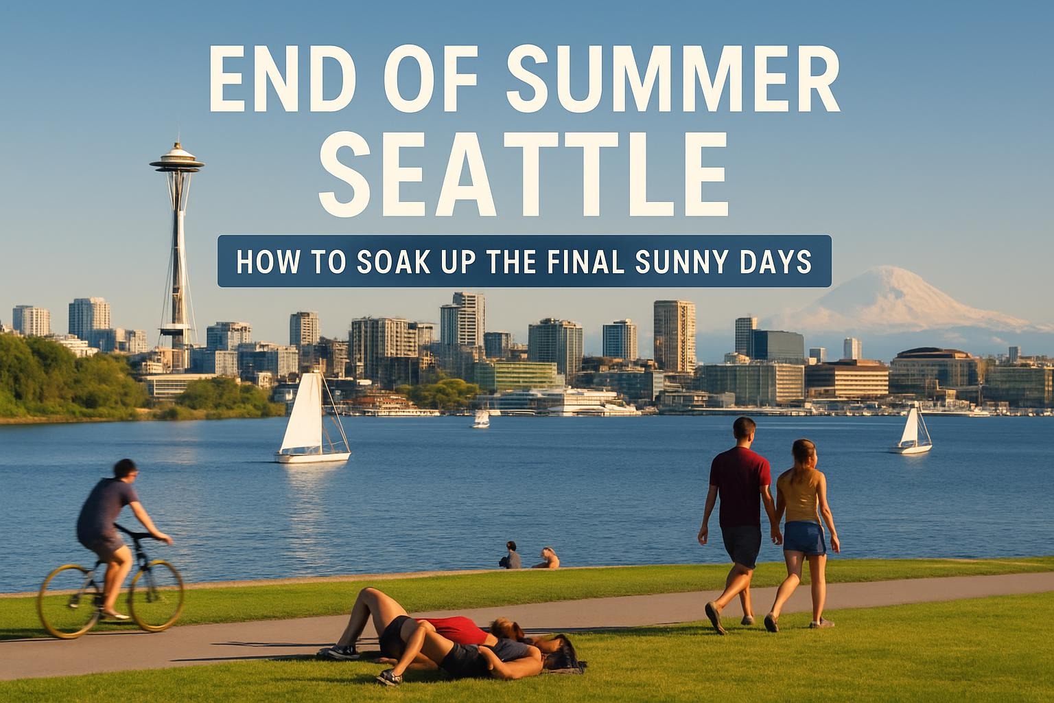 End of Summer Seattle: How to Soak Up the Final Sunny Days