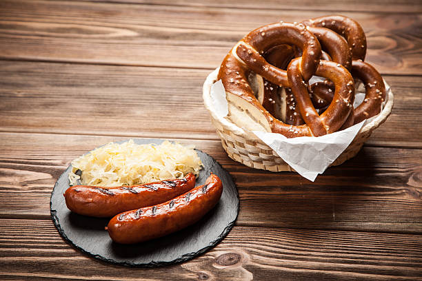 Traditional Bavarian food at Fremont Oktoberfest 2025